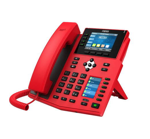 X5U-R SIP telefon červený